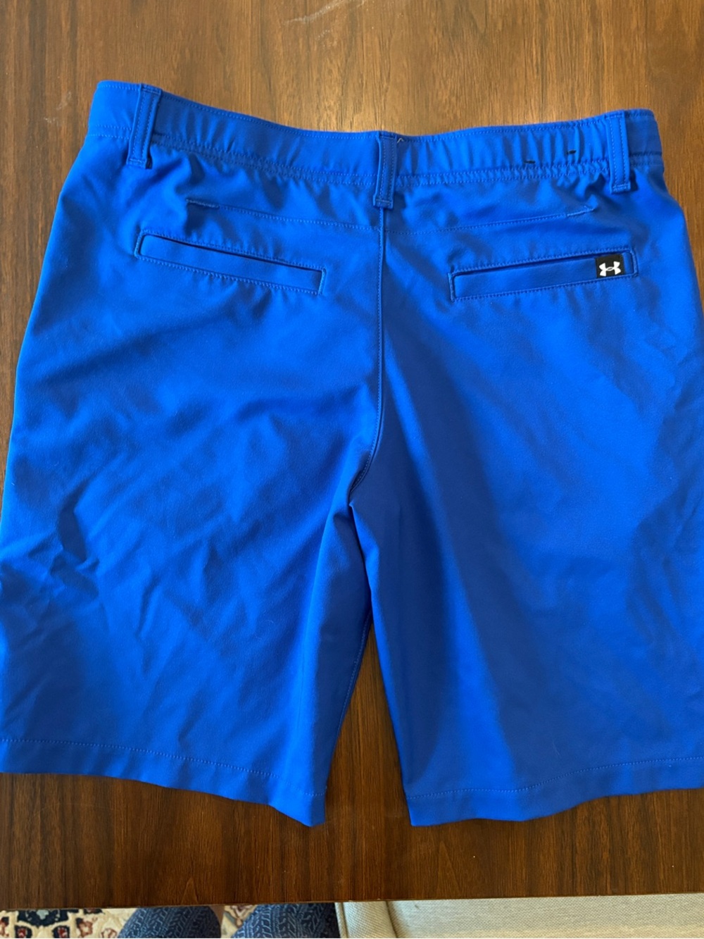 Under Armour Youth L Royal Blue Athletic Golf Shorts